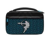 Etui de rangement Glow Sheikah Shoot pour Nintendo Switch Nintendo Switch Lite et Nintendo Switch Modèle OLED Noir bleu