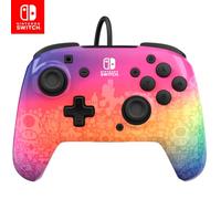Pdp Switch Rematch Filaire Manette Star Spectrum Licence Officiel By Nintendo - Customizable Buttons, Sticks, Triggers, And Paddles - Ergonomic Manettes