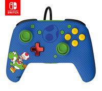 PDP Switch Rematch filaire manette TOAD & YOSHI Officially Licensed by Nintendo - Customizable buttons, sticks, triggers, and paddles - Ergonomic manettes