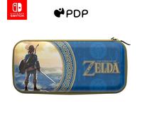 PDP Travel Case Hyrule Blue Hyrule Blue Blue and Yellow (Nintendo Switch)