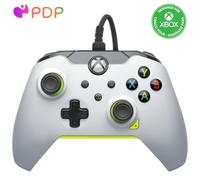 PDP Manette filaire Wired Controller – Compatible Xbox Series X|S – Blanc électrique