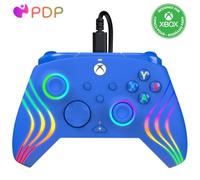 PDP Xbox Afterglow Wave Wired Controller Blue