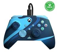 PDP Manette filaire REMATCH GLOW Advanced : Marée bleue, Pour Xbox Series X|S, Xbox One et Windows 10/11 PC