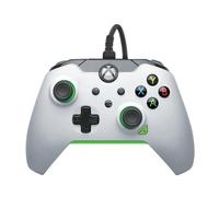 PDP Xbox Series X Wired Controller Neon White Green NEUF