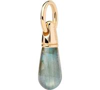 PdPaola - 32026152 - Pendentif Femme - Argent 925/1000 - Labradorite - Small Vert, Argent sterling, Labradorite