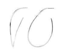 PDPAOLA Boucles d'oreilles argent Niko