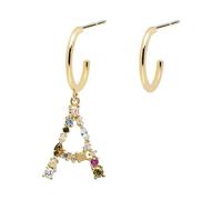 PDPAOLA - Boucles d'oreilles - Femme - LETTERS - A EARRING U - AR01-251-U