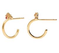 PDPAOLA Boucles d'oreilles LIBELLULE argent sterling or