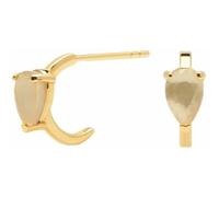 Pdpaola Boucles D'oreilles Rondes Amber Éclair Ar01-233, Pour Femmes, Spd0317