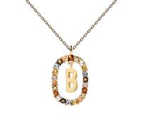 PDPAOLA Letter B Colliers 18 ct. Argent CO01-261-U - Femme - Argent 925