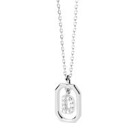 PDPAOLA Collier MINI LETTERS argent Sterling argent