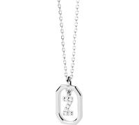 PDPAOLA Collier MINI LETTERS argent Sterling argent