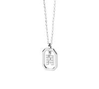 PDPAOLA Collier MINI LETTERS argent Sterling argent