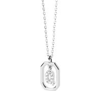 PDPAOLA Collier MINI LETTERS argent Sterling argent