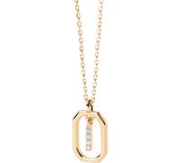 PDPAOLA Collier MINI LETTERS or 18 carats plaqué argent or