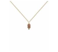 PDPAOLA Collier Popsicle Dream en argent de loi plaqué or 18K