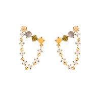 PDPAOLA Juno Boucles d'oreilles 18 ct. Argent AR01-544-U - Femme - Argent 925