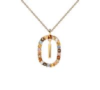 PDPAOLA Letter I Colliers 18 ct. Argent CO01-268-U - Femme - 925 Sterling Silver