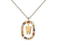 PDPAOLA Letter W Colliers Argent CO01-282-U - Femme - Argent 925
