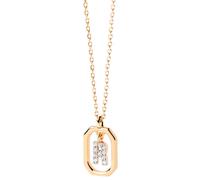 PDPAOLA Mini Letter Colliers 18 ct. Argent CO01-529-U - Femme - 925 Sterling Silver