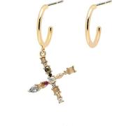 PDPAOLA - Oeil - Femme - LETTRES - X BOUCLE D'OREILLE U - AR01-274-U