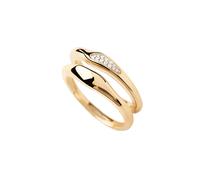 PDPAOLA Onda Boucles d'oreilles Argent AN01-C21-56 - Femme - Argent 925
