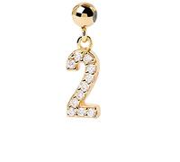 PDPaola Pendentif Protège-Cheveux Argent Sterling 925 CH01-008-U