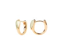 PDPAOLA Prehnite Isla Hoop Boucles d'oreilles Argent AR01-E48-U - Femme