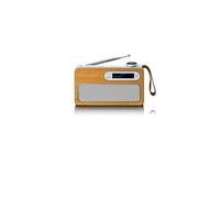 Lenco PDR-040EF - Radio DAB+/FM portable avec batterie rechargeable et Bluetooth® - Bambou