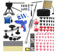 PDR TOOLS Outil de débosselage Kit de réparation de bosses pour voiture, marteau à inertie en aluminium, plaque réfléchissante PDR, outil PDR - Outil pour carrosserie, dégâts de grêle et élimination