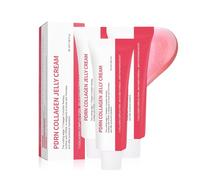 PDRN Collagen Jelly Cream, crème hydratante à la gelée de collagène, soins coréens de la peau, hydratant pour le visage au peptide rose pour raffermir, léger et non gras (3pc, 50ml)