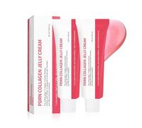 PDRN Collagen Jelly Cream, crème hydratante à la gelée de collagène, soins coréens de la peau, hydratant pour le visage au peptide rose pour raffermir, léger et non gras (2pc, 50ml)