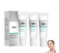 PDRN Hyaluronic Acid-100 Moisturizing Cream,Lightweight,Non-Greasy, Hydrating Moisturizer With Hyaluronic Acid, For Glass Skin,Hydration,Moisture Plumping for All Skin Types (3 pcs)