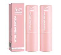 PDRNs Pink Collagen Volume Multi Balm Stick, Baume hydratant pour le visage et le cou, base de maquillage pour un teint éclatant, repulpe le contour des yeux et du cou et lisse les ridules