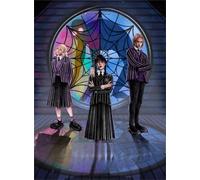 PDSYUCHEN 1000 Pièces Puzzle - Difficult Puzzle - Classic Horror Movie Wednesdays Poster - Jouets De Défi Personnalisés pour Adultes Gifts - Jw151Th