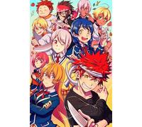 PDSYUCHEN Colour Fun Puzzle -1000 Pièces Puzzles - Food Wars！Japanese Animes Poster - Jeux Personnalisés pour Enfants Et Adultes - Jw218Th