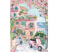 PDSYUCHEN Puzzle 1000 Pièces - Affiche - Gifts - Coloré Streets Abstract Painting - Jeu Personnalisé pour Enfants Et Adultes - Décoration Intérieure - Tz340Kj