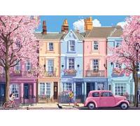 PDSYUCHEN Puzzle 1000 Pièces - Affiche - Gifts - Coloré Streets Abstract Painting - Jeu Personnalisé pour Enfants Et Adultes - Décoration Intérieure - Tz338Kj