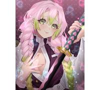 PDSYUCHEN Puzzle 1000 Pièces ，Coloré Fun Puzzle ，Images ，Gifts ，Classic Japanese Animes Demons Kanroji Mitsuri Affiche ，Jouets Personnalisés pour Enfants - Tz50Kj
