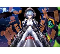 PDSYUCHEN Puzzle 1000 Pièces - Images - Gifts - Coloré Puzzle - Classic Japanese Animes Evangelions Affiche - Image Artistique d'un Jeu pour Soulager Le Stress chez Les Adultes - Tz499Kj