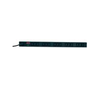 PDU de base à montage en rack APC - Unité de distribution d'alimentation (rack-montable) - CA 208/230 V - 2.3 kW - entrée : IEC 60320 C14 -
