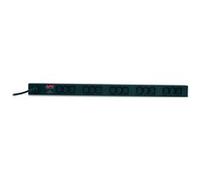 PDU de base à montage en rack APC - Unité de distribution d'alimentation (rack-montable) - CA 208/230 V - 2.3 kW - entrée : IEC 60320 C14 - connecteurs de sortie : 15 (power IEC 60320 C13) - 1.98 m co