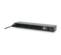 APC - Bandeau de prises AP7921B - PDU commuté 1U 208/230V 8x C13 IEC C20 Noir