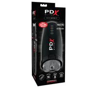 PDX Elite - masturbateur automatique mouvement va-et-vient aspiration - noir