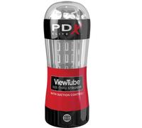 PDX ELITE - MASTURBATEUR STROKER CONTRÔLE DU TUBE DE VUE ONDES STIMULANTES TRANSPARENTES