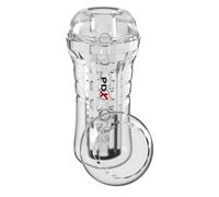 PDX ELITE - VIEWTUBE PLUS SEE-THRU EZ-GRIP TRANSPARENT STROKER 21 CM