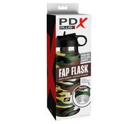 PDX Fap Flask - Happy Camper Frosted/Camo 8,3x17,8 cm