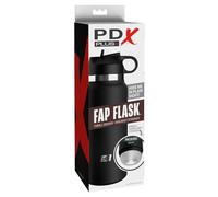 PDX Fap Flask - Thrill Seeker Frosted/Black 8,3x17,8 cm