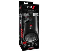 PDX Moto Blower - masturbateur aspirant et vibrant (noir)