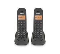 PDX620 - Téléphone sans fil avec 2 combinés, noir